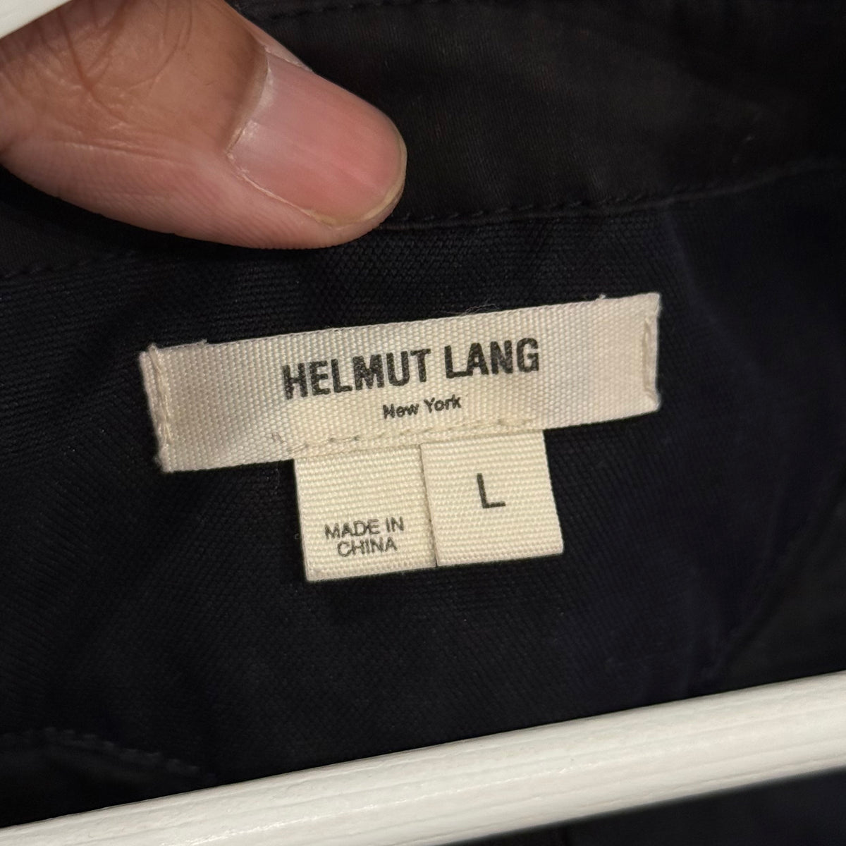 HELMUT LANG MILITARY UTILITY ZIP VEST ‘BLACK’