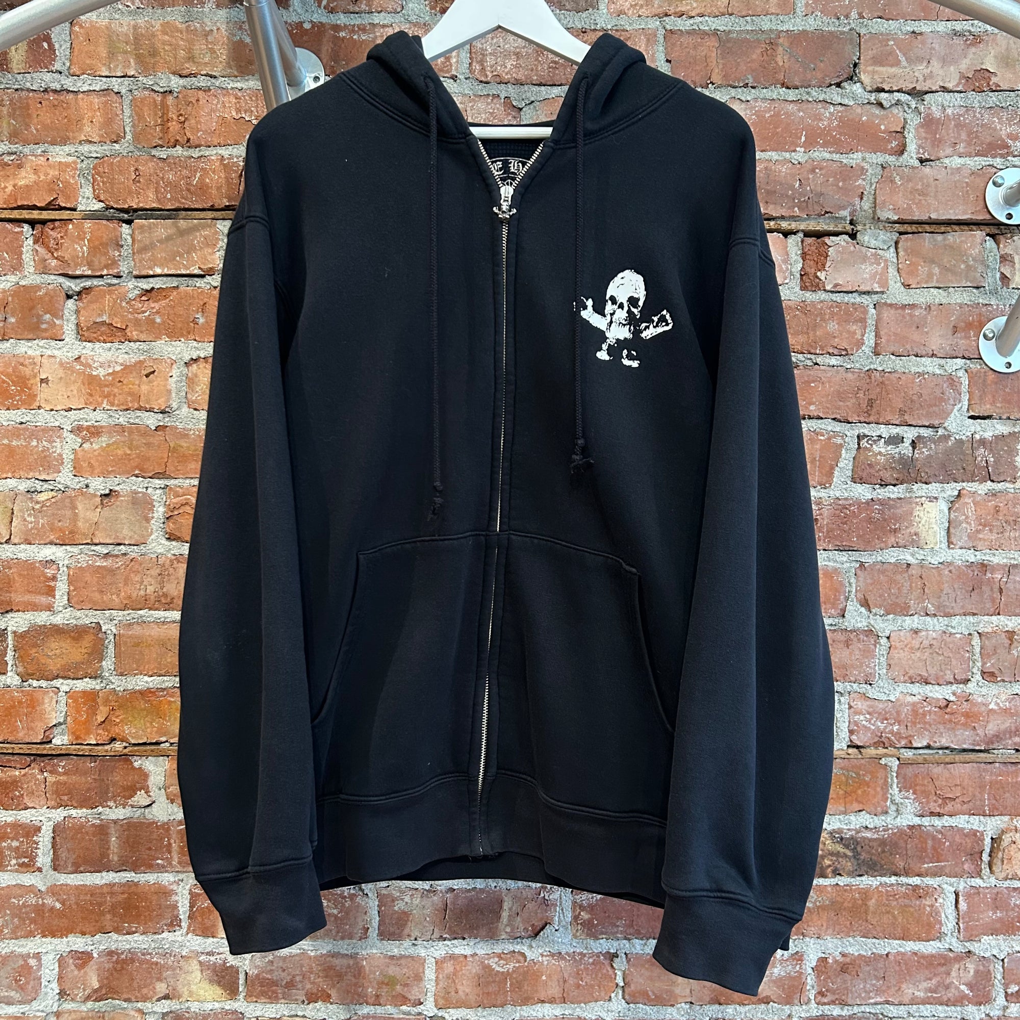 CHROME HEARTS FOTI THERMAL ZIP HOODIE ‘BLACK’