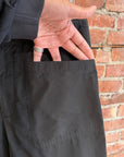 DRIES VAN NOTEN CONVERTIBLE PANTS ‘BLACK’