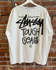 STUSSY TOUGH GEAR TEE ‘WHITE’