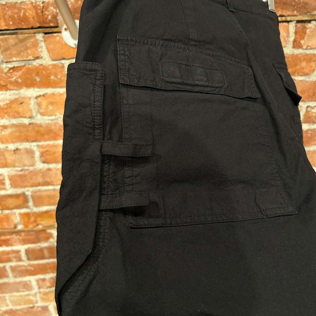RICK OWENS FW25 CONCORDIANS DRKSHDW STEFAN CARGO PANTS ‘BLACK’