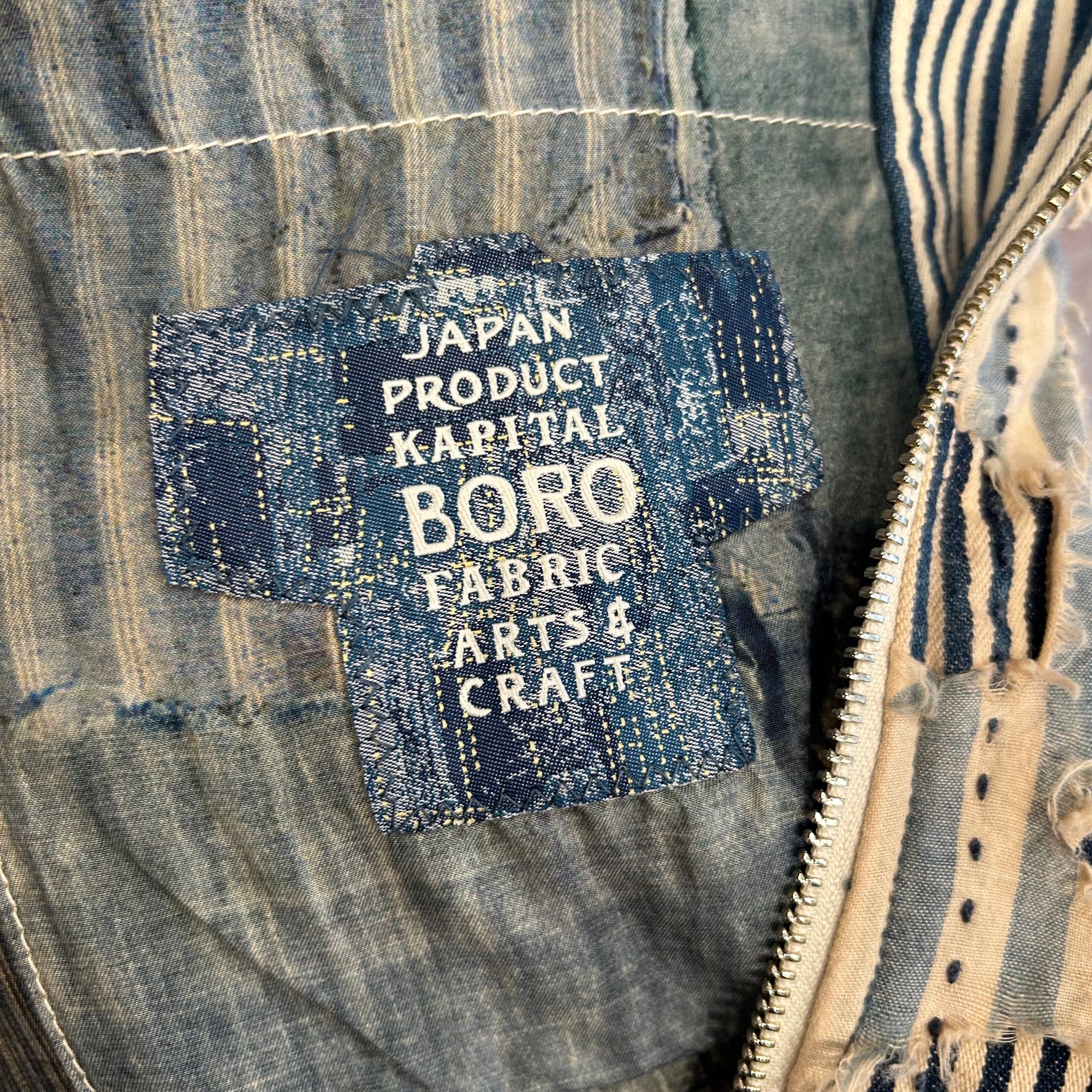 KAPITAL LIBERTY BORO ZIP JACKET ‘MULTI’