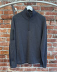 CANADA GOOSE MERINO WOOL QUARTER ZIP ‘GREY’