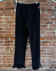 MARTINE ROSE WIDE LEG SWEATPANTS ‘BLACK’