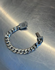 CHROME HEARTS BABY CUBAN PLUS CROSS BRACELET