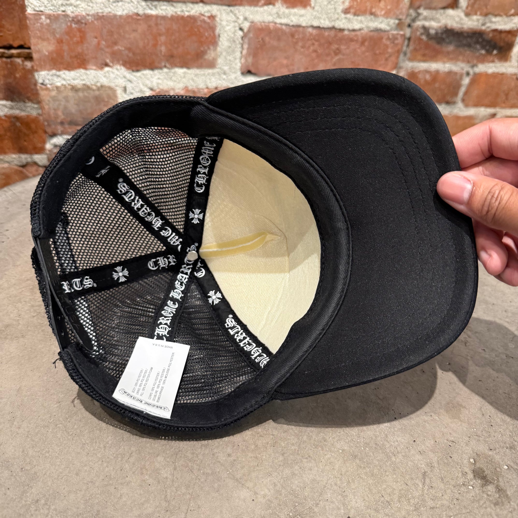 CHROME HEARTS KING TACO TRUCKER ‘WHITE/BLACK’