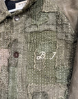 BLEEDING INDIGO BORO MILITARY JACKET ‘SAGE’