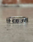 CHROME HEARTS FOREVER SPACER RING ‘SILVER’