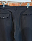 COMME DES GARCONS HOMME PLUS AD2007 WOOL TROUSERS ‘BLACK’