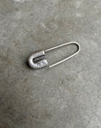 CHROME HEARTS SAFETY PIN EARRING ‘SILVER’