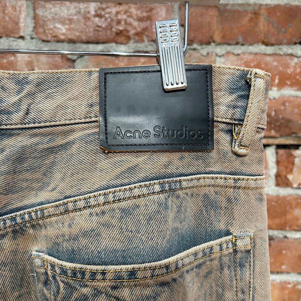 ACNE STUDIOS 1989 DRAGO ROAD WIDE DENIM ‘RUST’