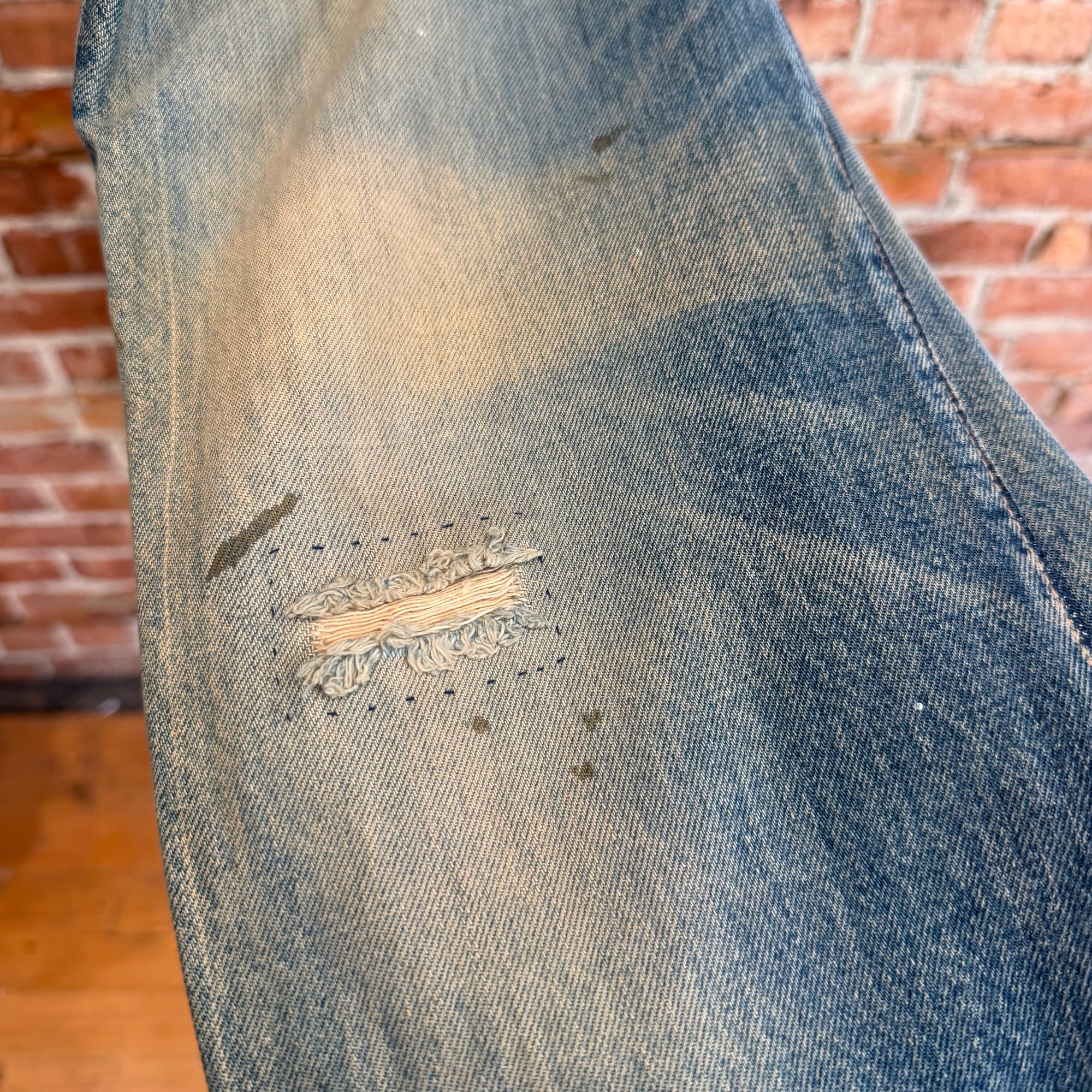 UNDERCOVER SS06 "T" KLAUS DENIM (BRAND NEW WITH TAGS) 'VINTAGE BLUE'