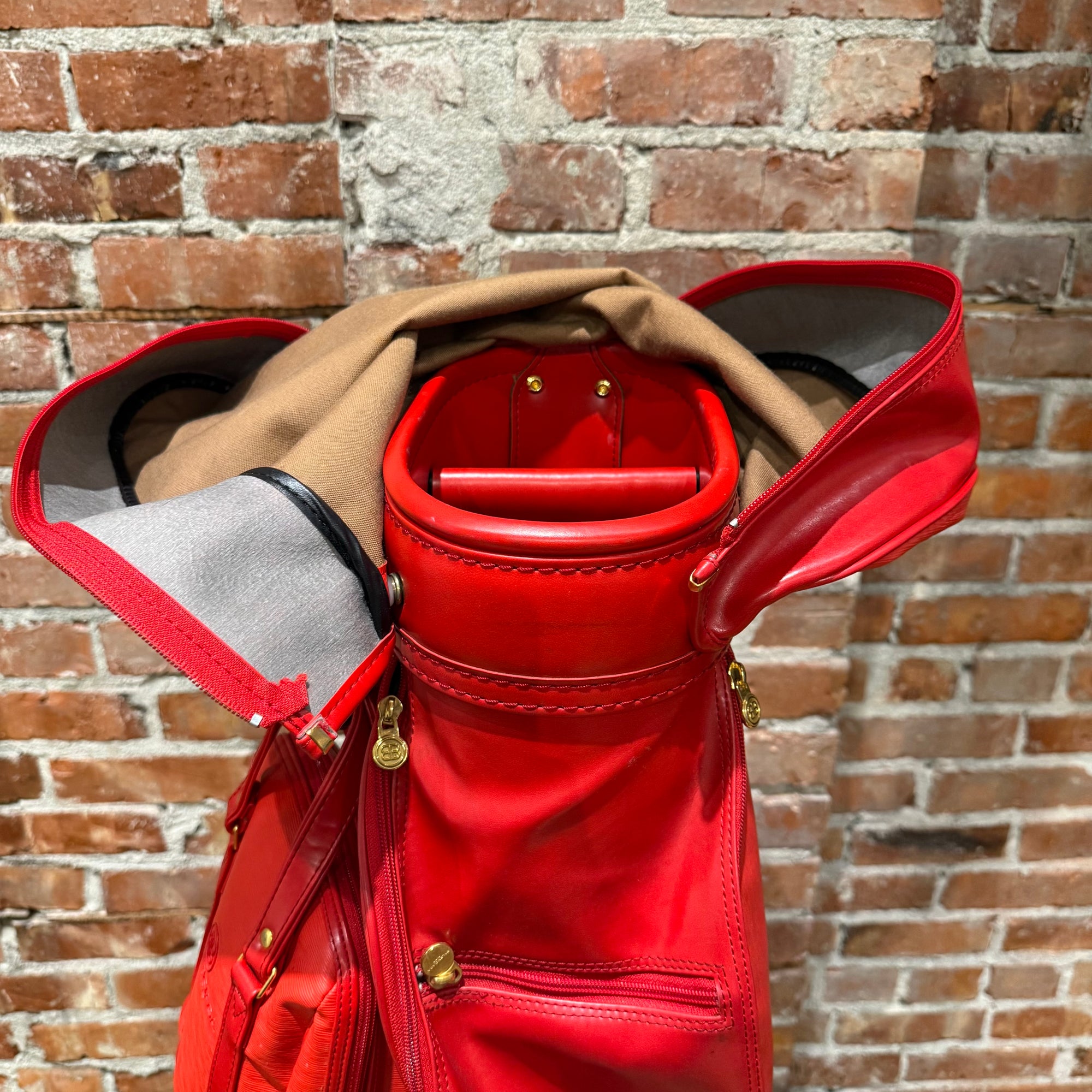 BALENCIAGA JAPAN EXCLUSIVE GOLF BAG SET ‘RED’