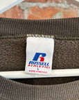 RUSSELL ATHETLIC 90S VINTAGE FADER CREWNECK ‘BROWN’