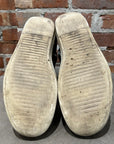 RICK OWENS LEATHER CARGO GEOBASKETS ‘BLACK’