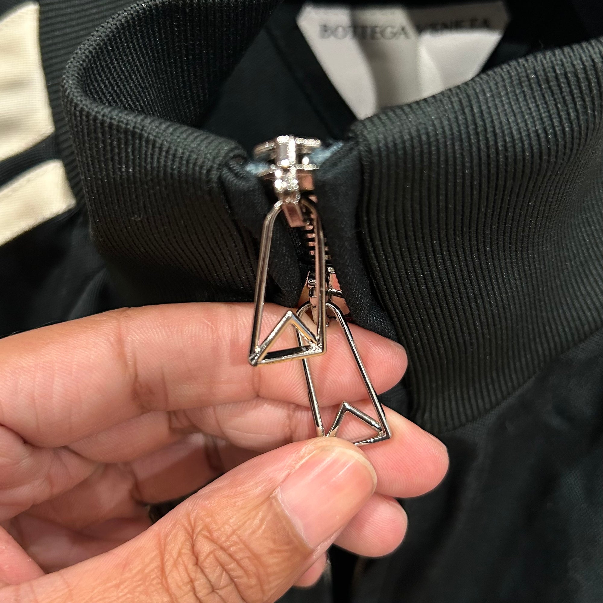 BOTTEGA VENETA WOOL TRACK JACKET ‘FOREST’