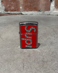 SUPREME GLITTER ZIPPO ‘SILVER’
