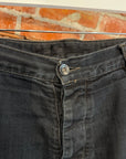 RICK OWENS FW07 EXPLODER DRKSDHW DETROIT DENIM ‘BLACK’
