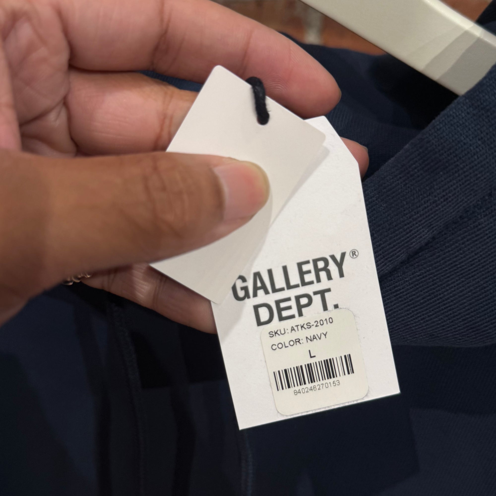 GALLERY DEPT. ATK LOGO HOODIE ‘NAVY’