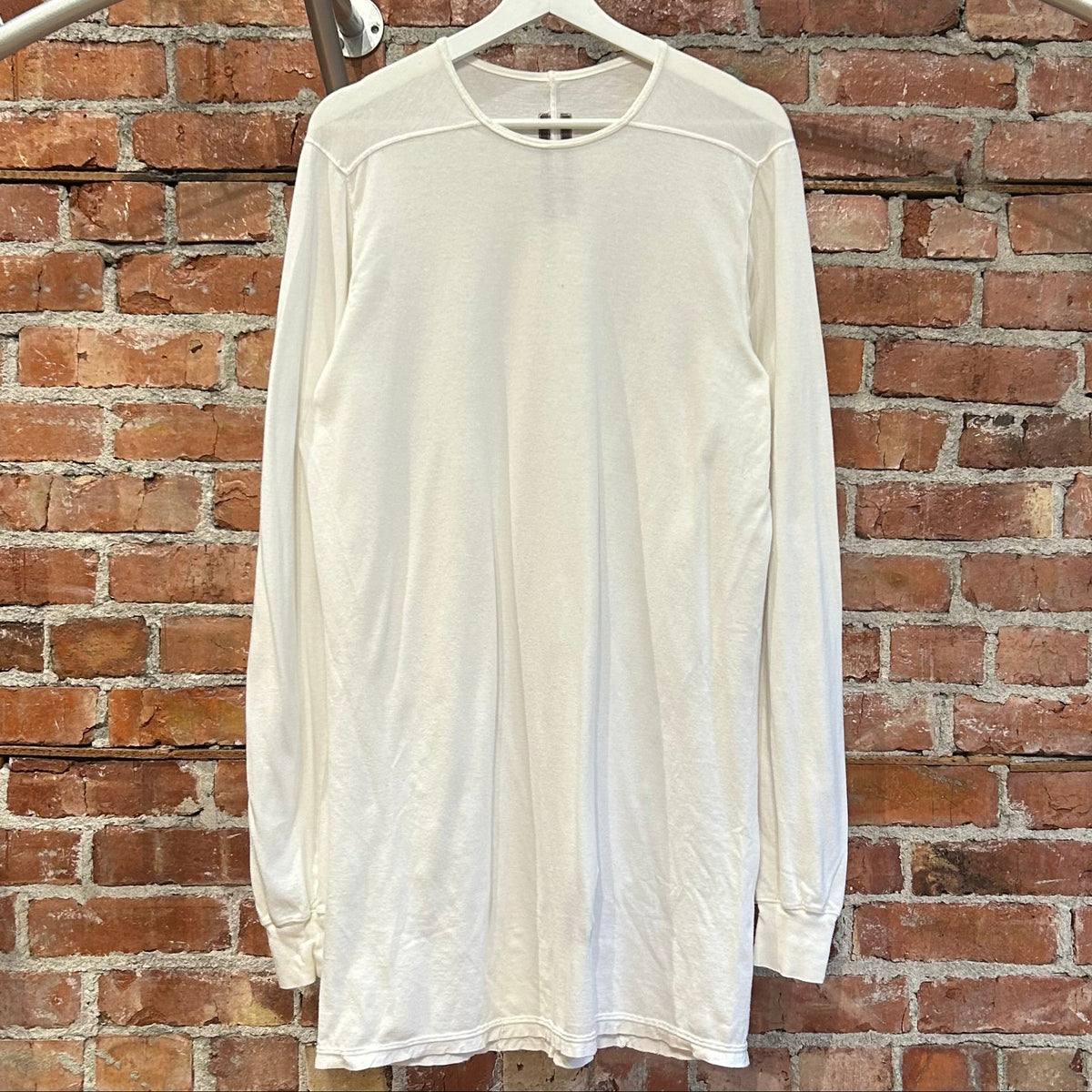 RICK OWENS DRKSHDW LEVEL LONGSLEEVE ‘WHITE’