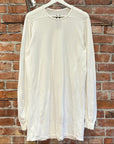 RICK OWENS DRKSHDW LEVEL LONGSLEEVE ‘WHITE’