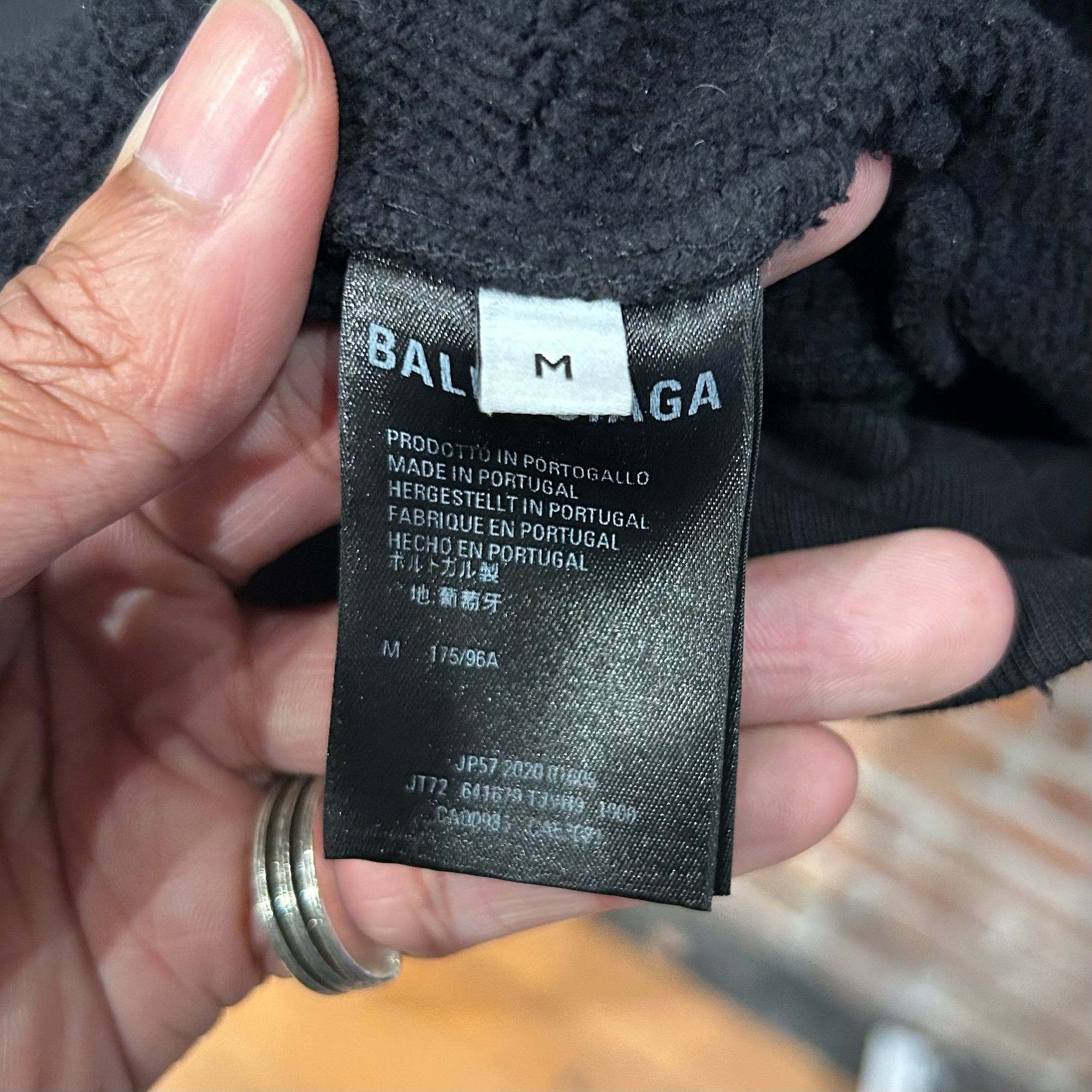 BALENCIAGA SS20 SACRE COEUR NOTRE DAME HOODIE ‘BLACK’