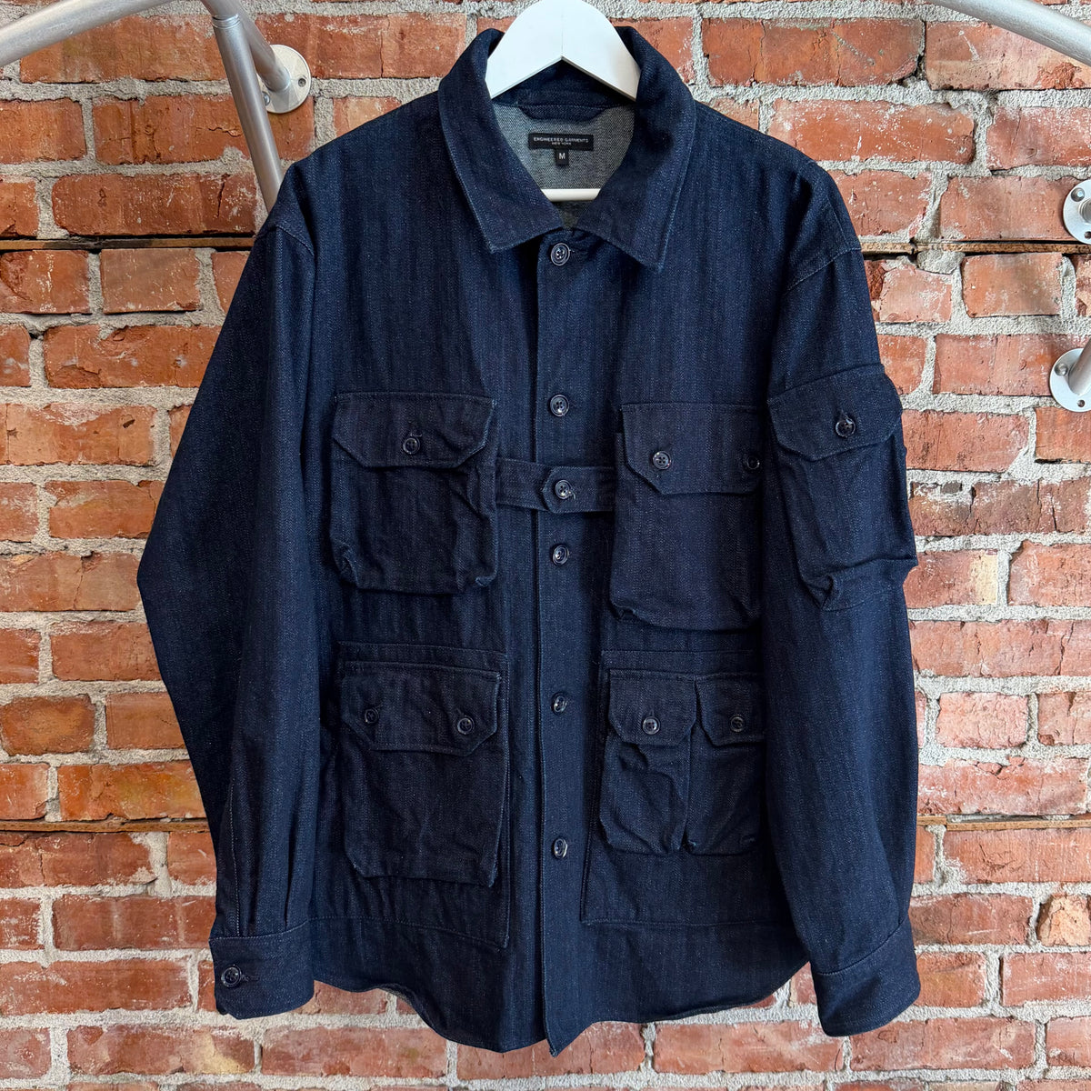 ENGINEERED GARMENTS EXPLORER SHIRT JACKET 'INDIGO'