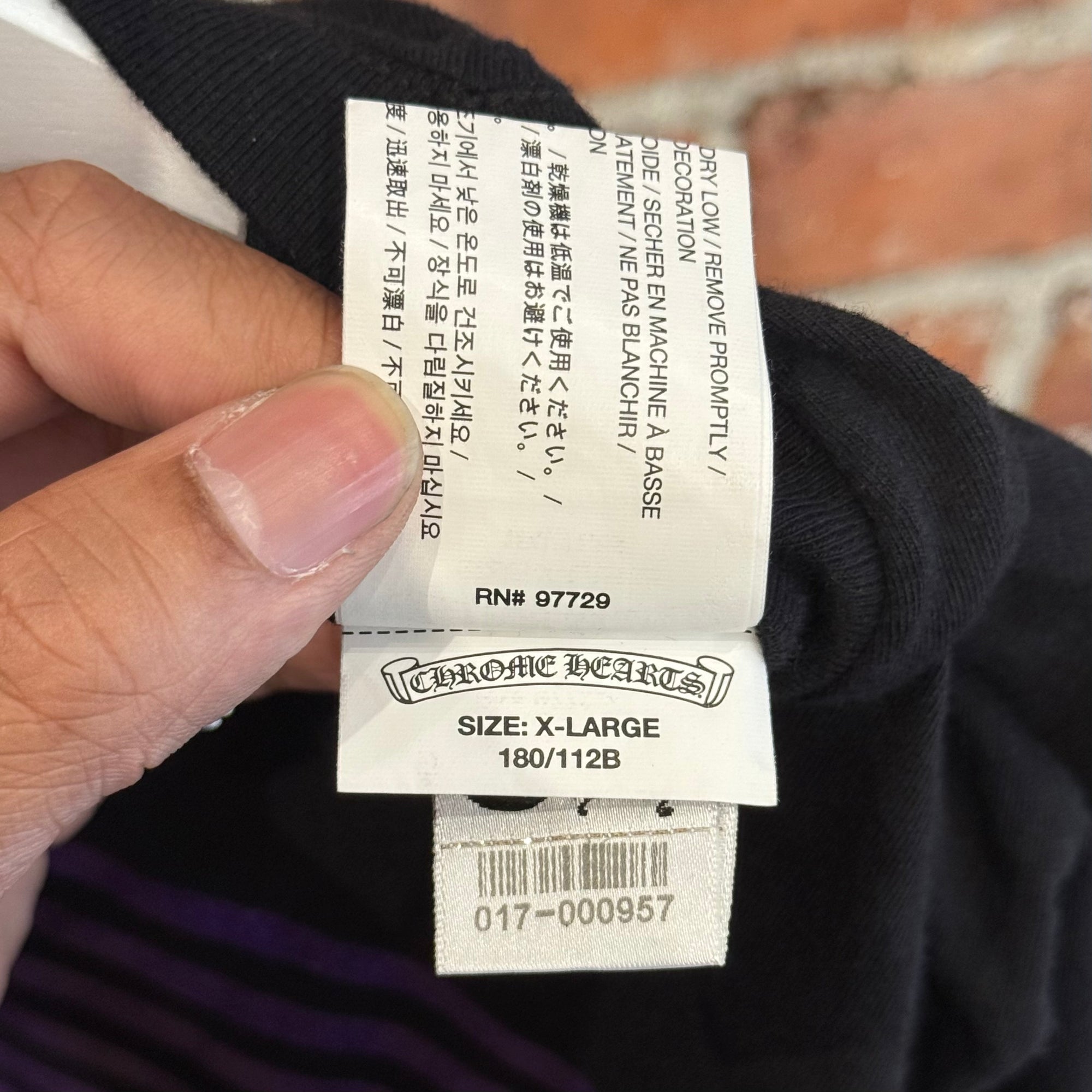 CHROME HEARTS FOTI SKEETER TEE ‘BLACK’