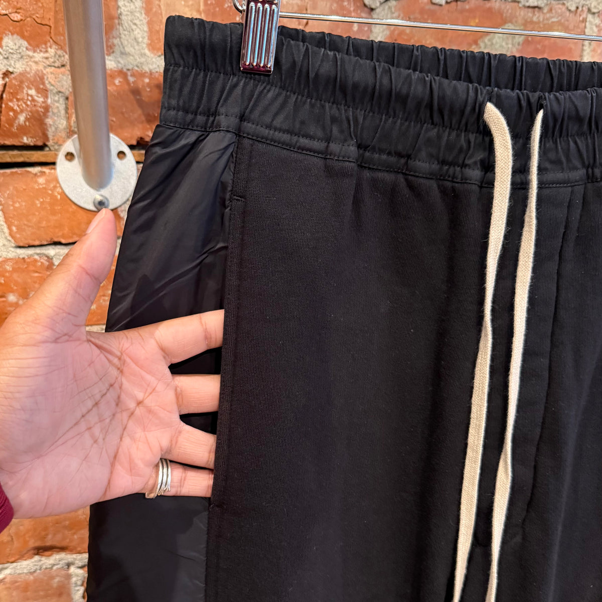 RICK OWENS FW20 PERFORMA DRKSHDW PUSHER SWEATPANTS ‘BLACK’