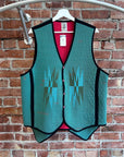KAPITAL X BYBORRE CHIMAYO VEST ‘TEAL’