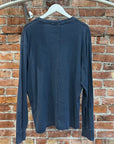 ECKHAUS LATTA PANELED LONGSLEEVE ‘NAVY’