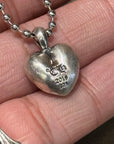 CHROME HEARTS PLUS CROSS HEART NECKLACE ‘SILVER’
