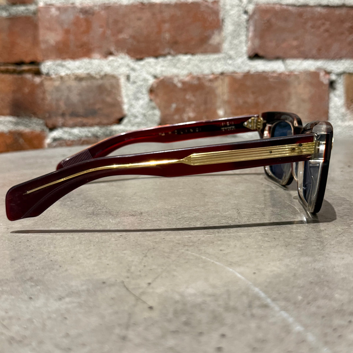 JACQUES MARIE MAGE MOLINO 401/500 SUNGLASSES ‘AMBER/FOG’