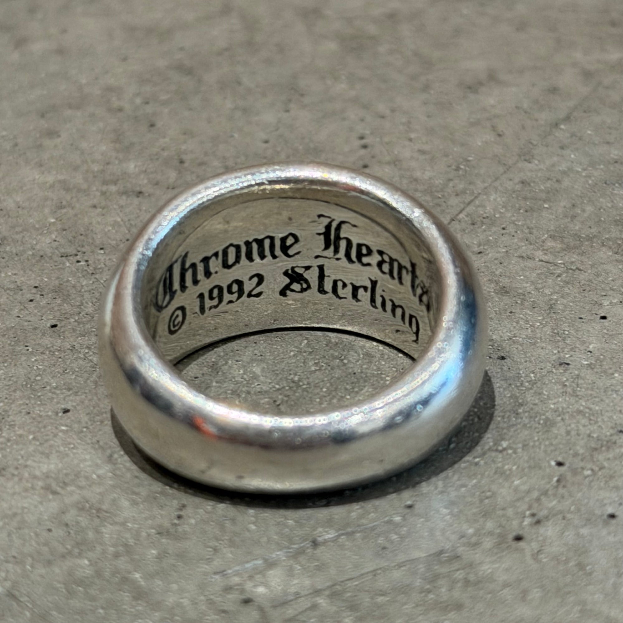 CHROME HEARTS SEAL STAMP RING ‘SILVER’