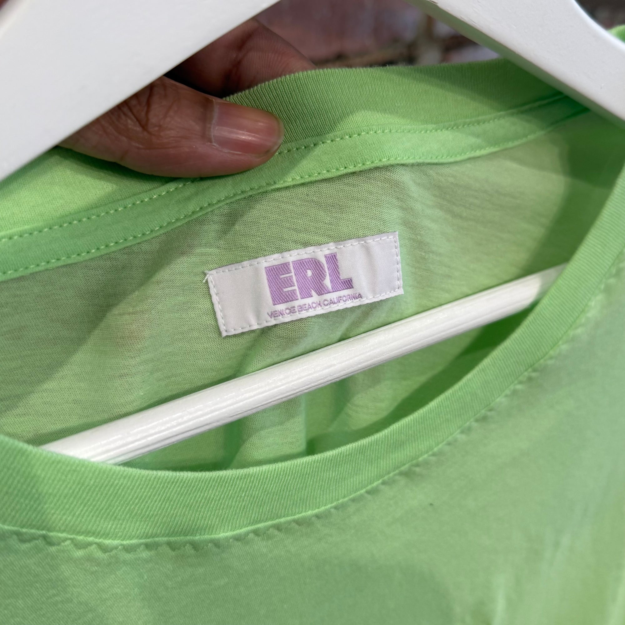 ERL VENICE TEE ‘LIME’