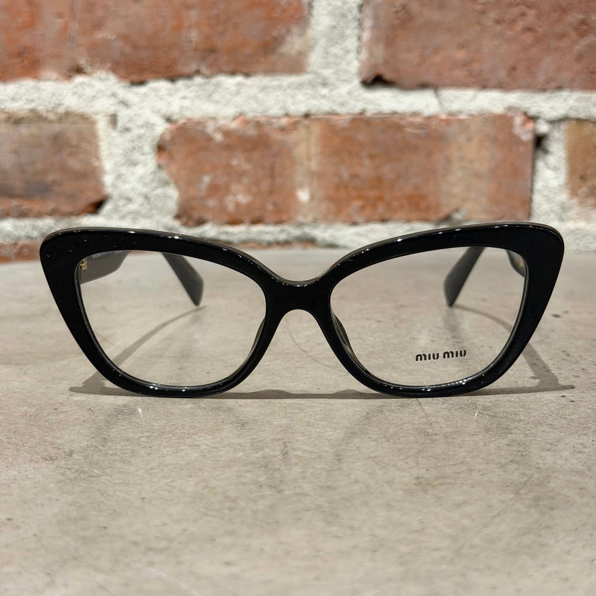 MIU MIU 05VV CATEYE GLASSES ‘BLACK’