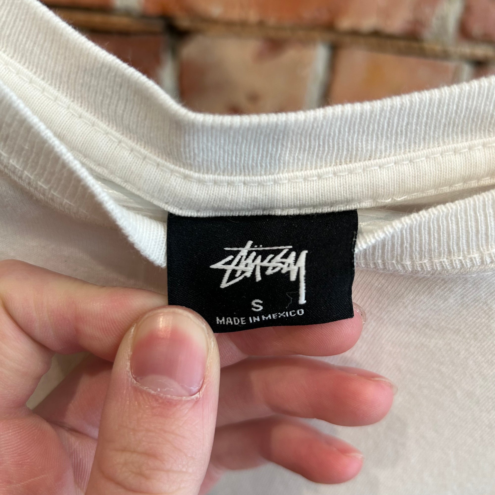 STUSSY INTERNATIONAL CROWN TEE ‘WHITE’