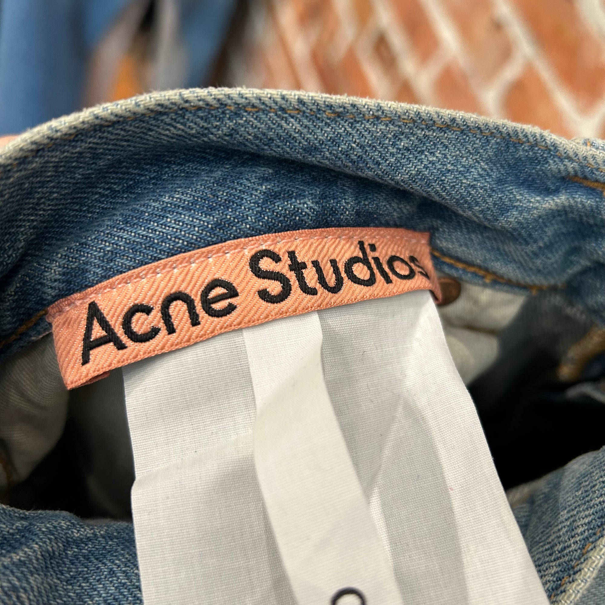 ACNE STUDIOS 2021M PENICILLIN DENIM ‘BLUE/MUD’