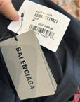 BALENCIAGA SS25 CHECK FRAYED CAMPAIGN SHIRT ‘RED/BLACK’