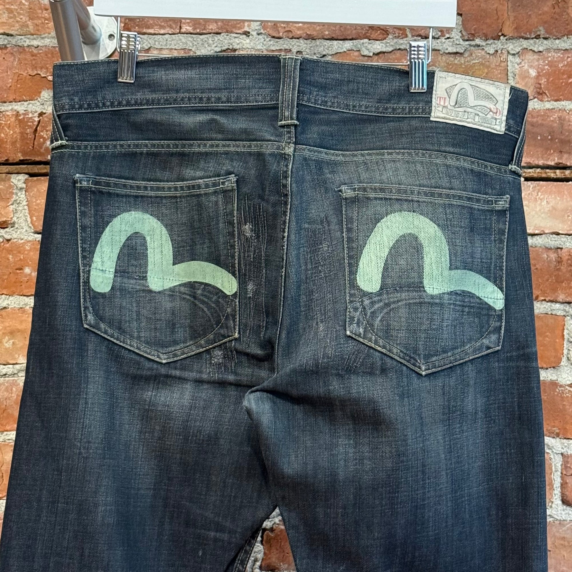 EVISU X PUMA STRAIGHT LEG DENIM 
