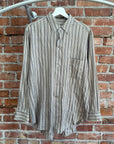 Y’S FOR MEN YOHJI YAMAMOTO STRIPED BUTTON UP ‘MULTI’