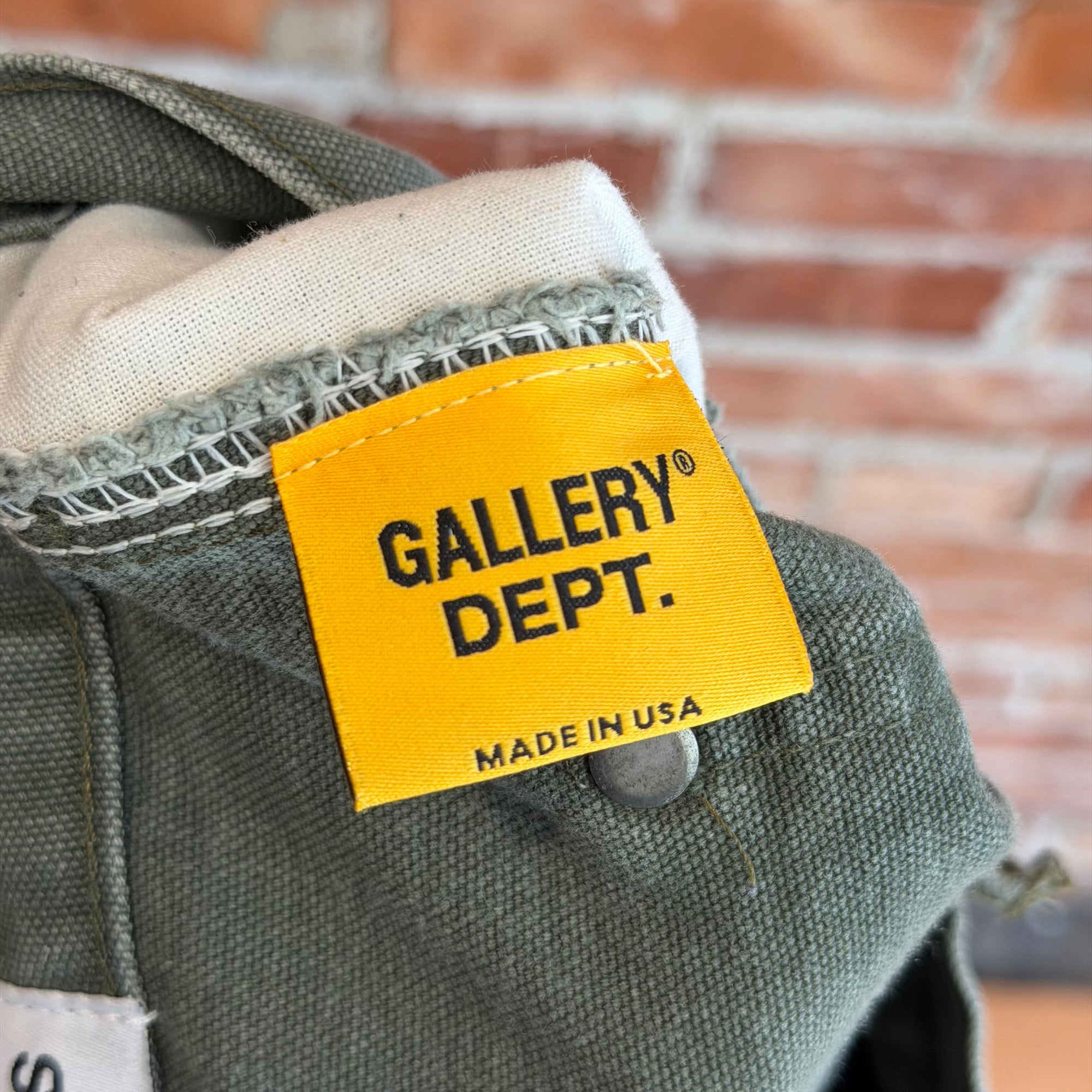 GALLERY DEPT. LA FLARE CARPENTER PANTS ‘OLIVE’