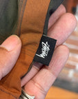 STUSSY CHECK PADDED WORK JACKET  ‘ORANGE’
