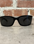 PRADA SHIELD SUNGLASSES ‘BLACK’