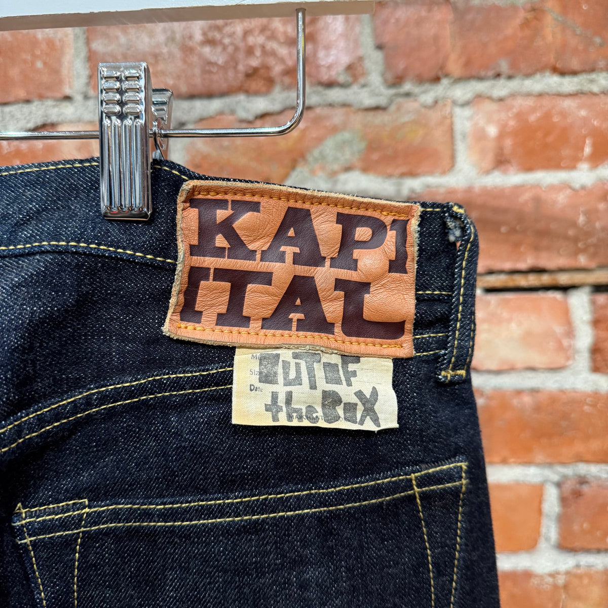 KAPITAL 5P SELVEDGE RED LINE RAW DENIM ‘INDIGO’