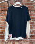 AFTER-HRS ROB ZOMBIE WAFFLE LAYERED TEE ‘BLACK’