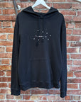 SAINT LAURENT SS19 STAR LOGO HOODIE ‘BLACK’