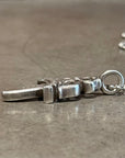 CHROME HEARTS DOUBLE DAGGER NECKLACE ‘SILVER’