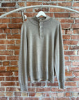 C.P. COMPANY MOCK-NECK SWEATER ‘GREY’