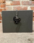 HYSTERIC GLAMOUR TRIPLE ROCKER PICK NECKLACE ‘SILVER’